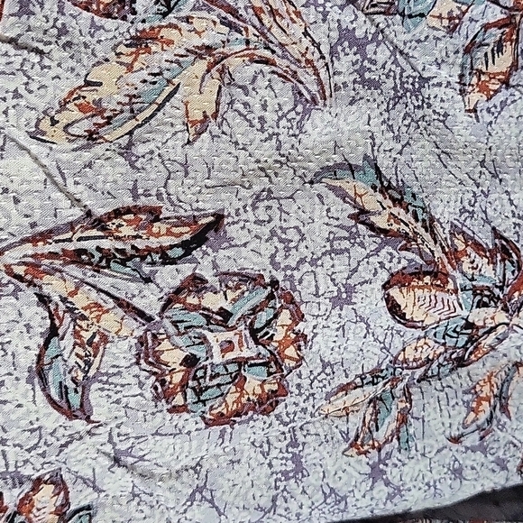 Maurices multicolored floral print open front kimono NWT - Picture 4 of 11